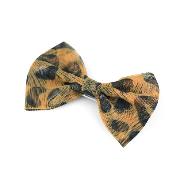 Spinka z kokardą- Pantera żółta